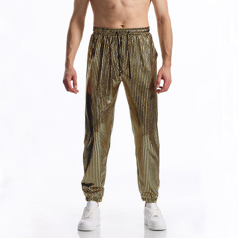 Herren Sportliche Jogginghose mit reflektierendem Design EB