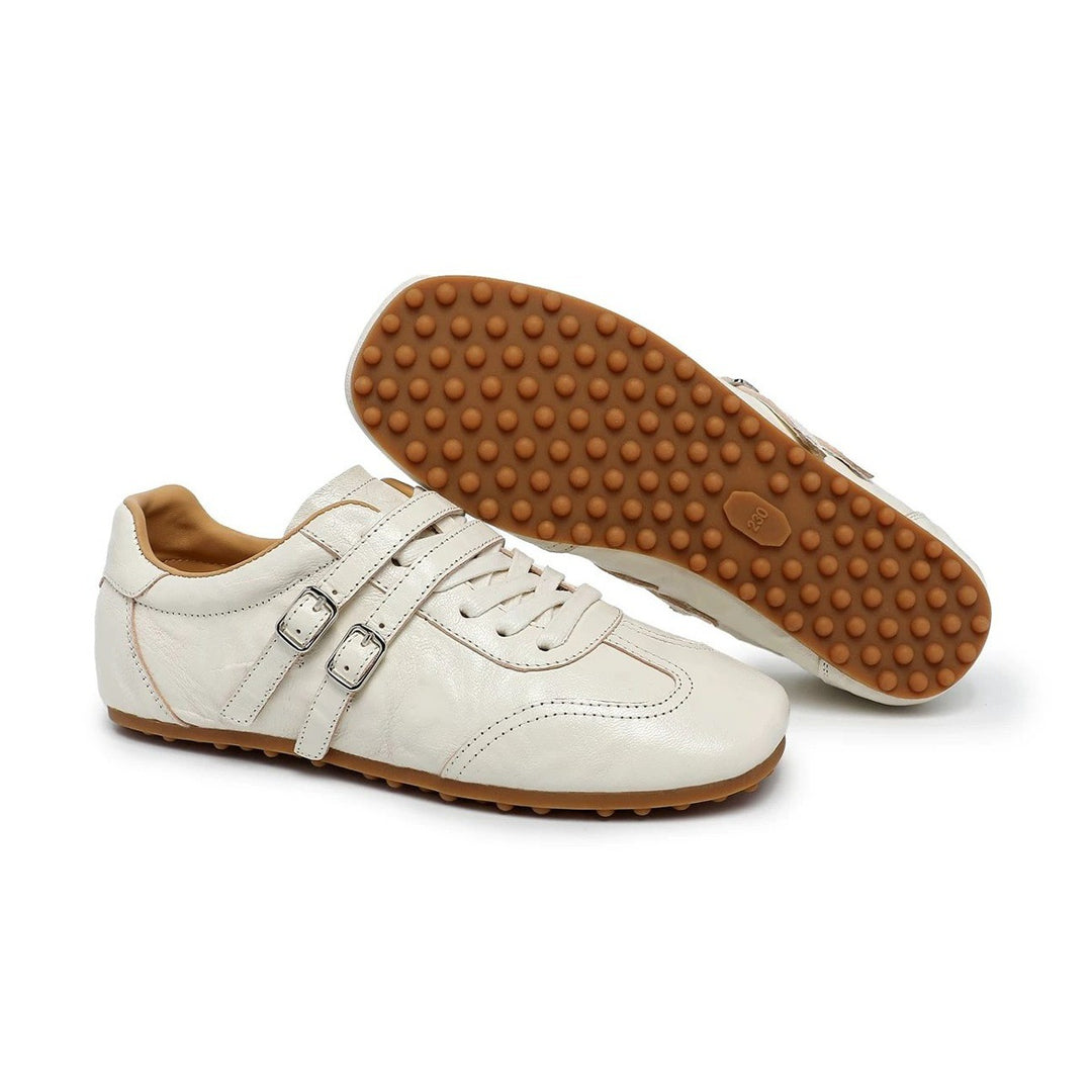 Damen modische Sneakers mit verstellbarem Riemendesign EB