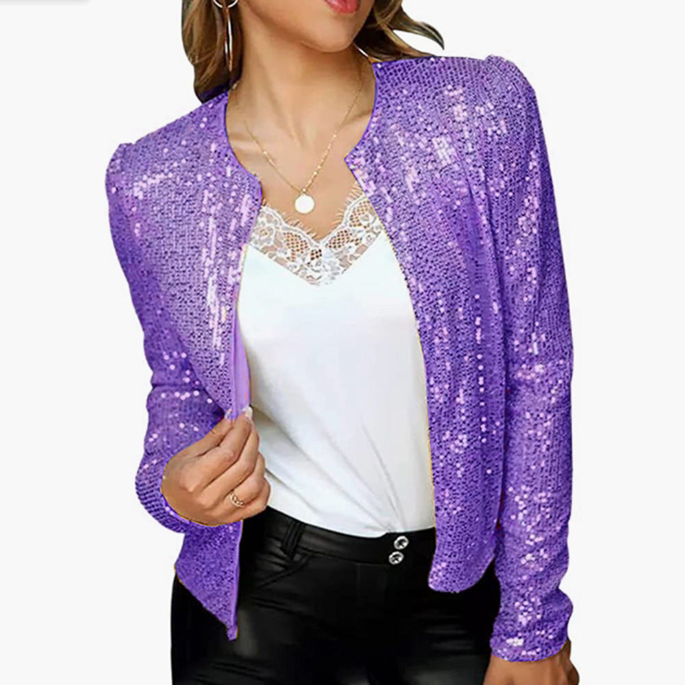 EB | Elegante Paillettenjacke für Damen