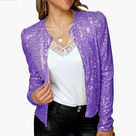 EB | Elegante Paillettenjacke für Damen