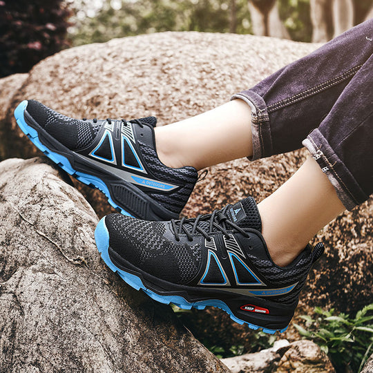 Damen Outdoor-Laufschuhe mit rutschfester Sohlenkonstruktion und atmungsaktivem Obermaterial EB
