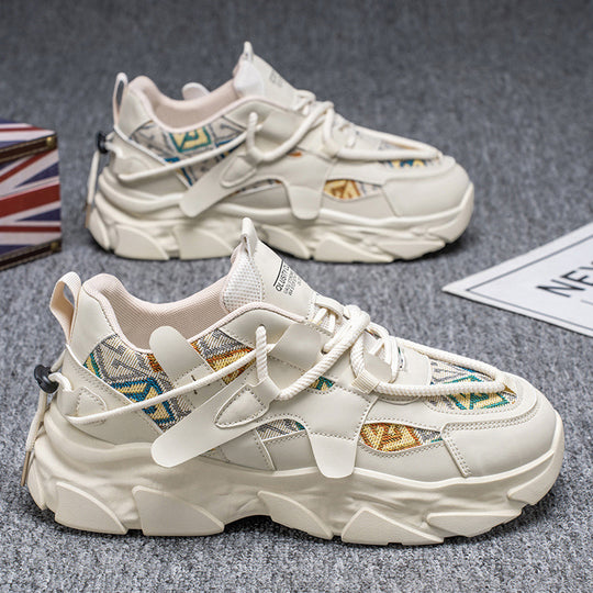 Damen moderne Chunky Sneakers mit innovativem Dämpfungssystem und stilvollem Design EB