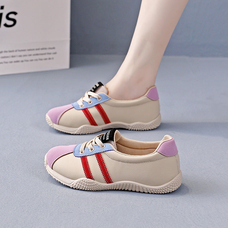 Damen Freizeit Sneakers mit atmungsaktivem Obermaterial und rutschfester Sohle EB