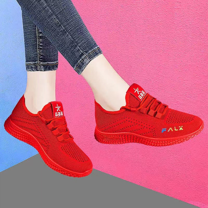 Damen Atmungsaktive Freizeit Sneakers mit flexibler Sohle EB