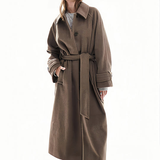 Damen Eleganter und hochwertiger Trenchcoat EB