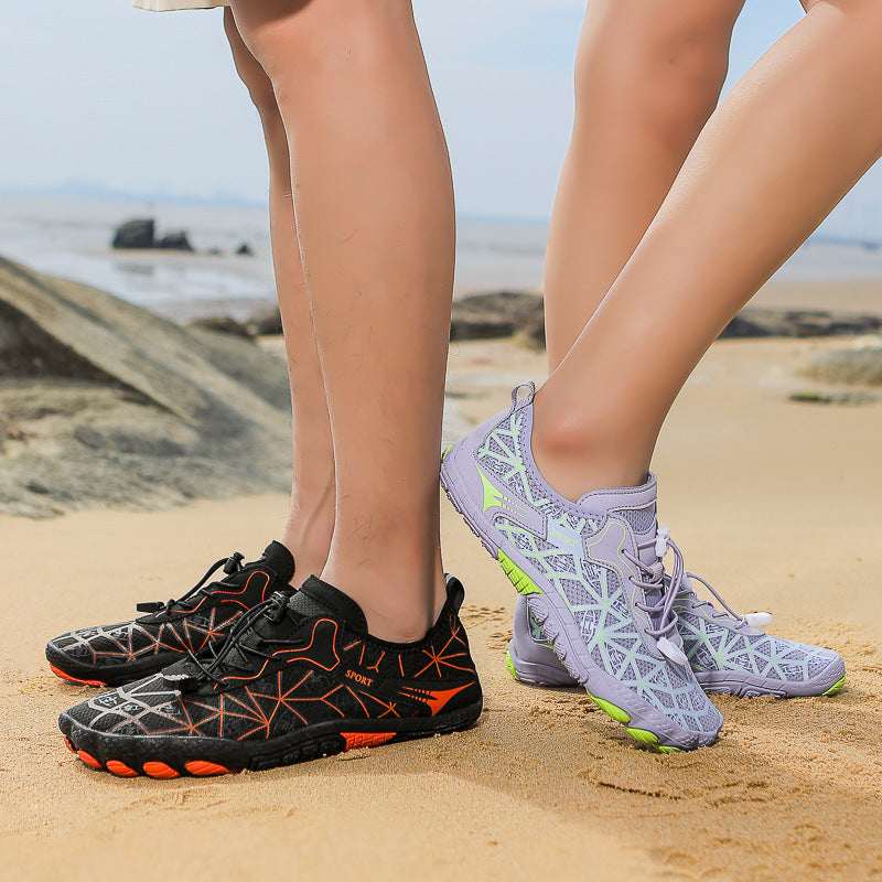 Damen Sportliche Wassersportschuhe mit elastischem Schnellschnürsystem EB