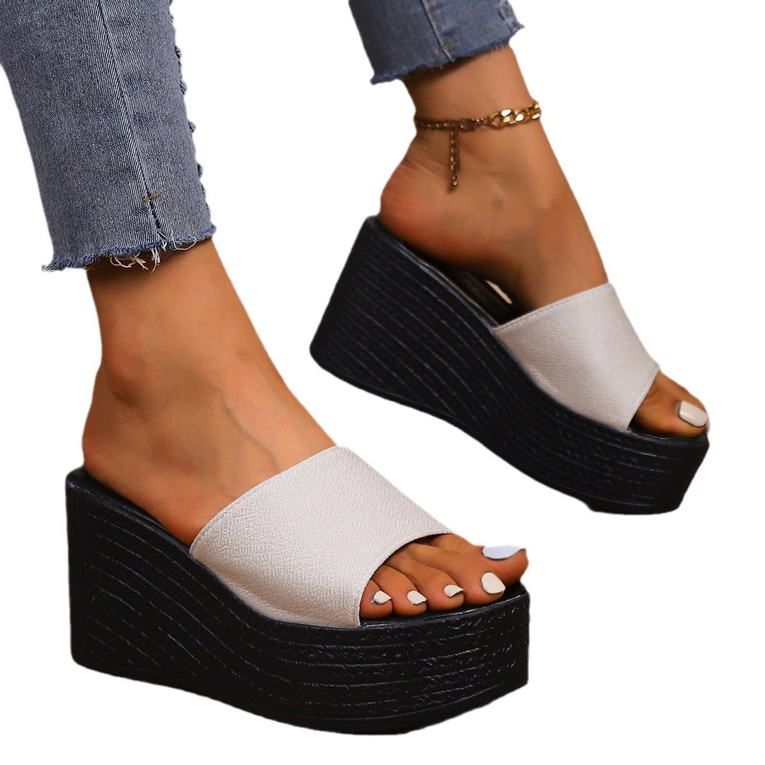 Damen Wedge-Pantoletten mit elegantem Schnitt und komfortabler Sohle EB