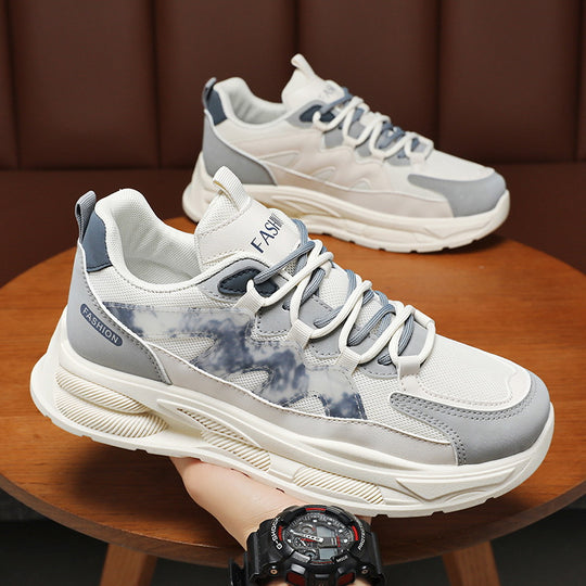 Damen Sportliche Sneakers mit stoßdämpfendem Sohlenprofil und atmungsaktiver Oberfläche EB