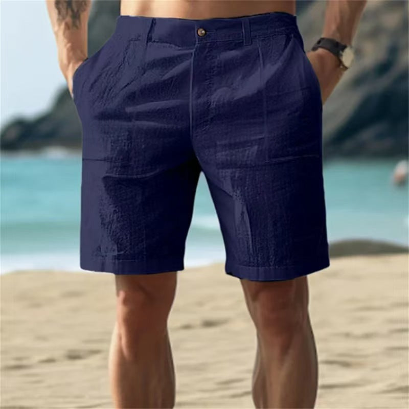 Herren Badeshorts mit schnelltrocknendem Material und praktischen Seitentaschen EB