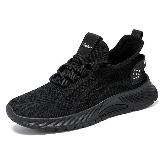 Damen nan atmungsaktive Strick-Sneaker mit gepolstertem Memory-Foam-Fußbett EB