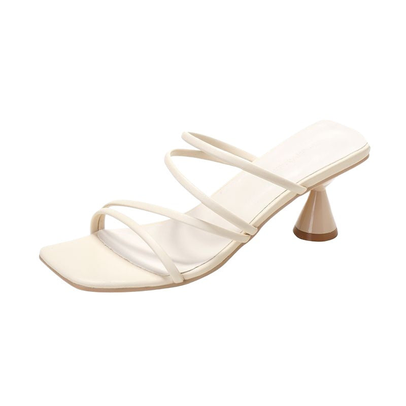 Damen Elegante Sandaletten mit modischem Blockabsatz EB