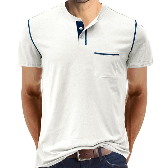EB | Kurzärmeliges Henley-Hemd