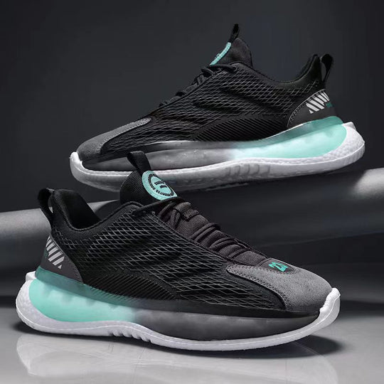 Damen Sportliche Mesh-Laufschuhe mit rutschfester Sohle und dämpfender Technologie EB