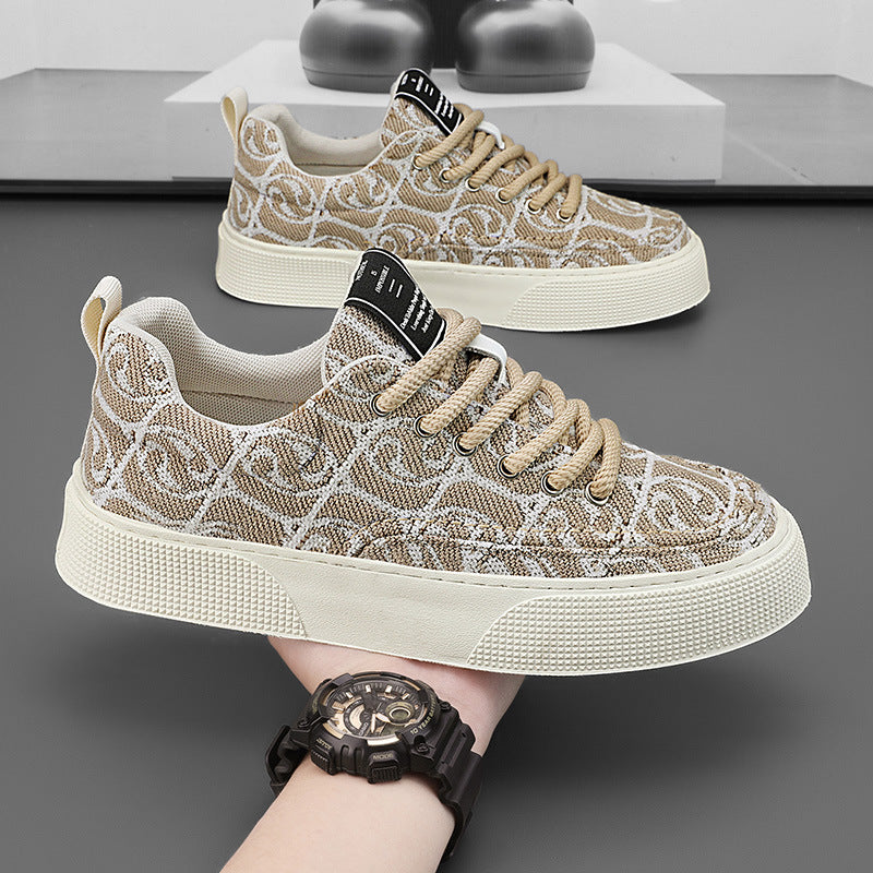 Damen Sneakers mit elegantem Stoffdesign und dämpfender Sohle EB