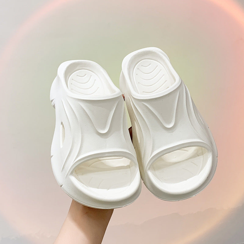 Damen bequeme Freizeitschlappen mit ergonomischem Design und flexiblem Fußbett EB