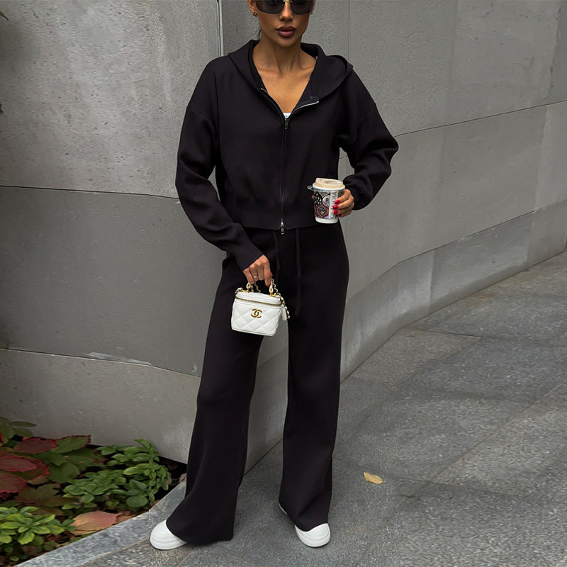 Damen lässiger Hoodie-Set EB