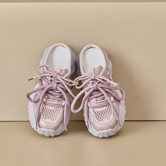 Damen Trendige Sneakers mit ausgeprägter Sohle EB