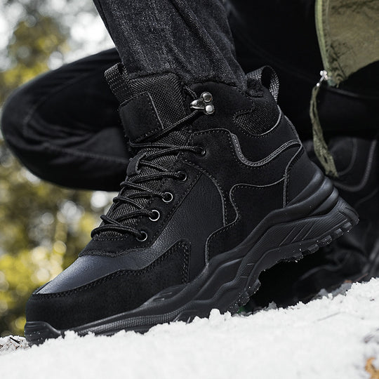 Damen Sportliche Winterstiefel mit strapazierfähigem Obermaterial und rutschfester Sohle EB