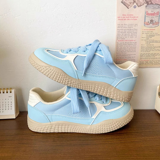 Damen Komfortable Sneakers mit atmungsaktiver Mesh-Oberfläche und rutschfester Sohle EB