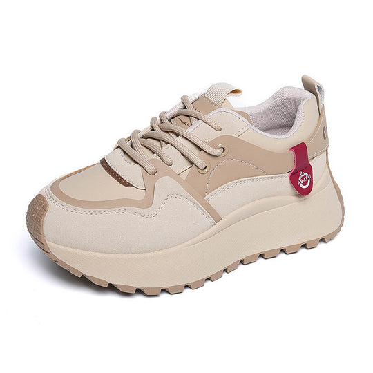 Damen Sportliche Chunky Sneakers mit hohem Tragekomfort und rutschfester Sohle EB