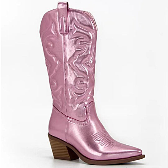 Damen Stiefeletten im Western-Stil EB