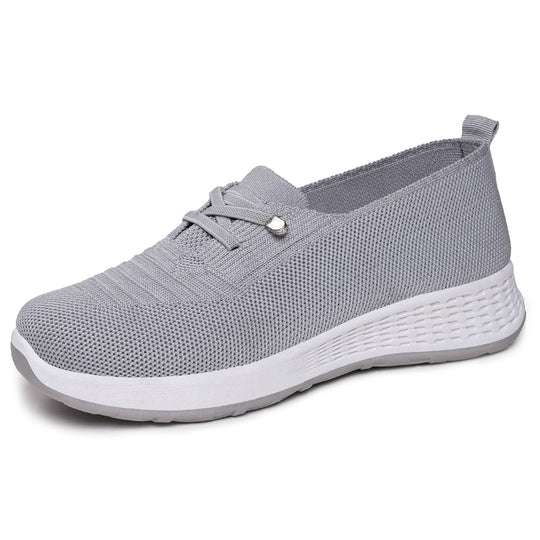 Damen Bequeme und leichte Sneakers mit atmungsaktivem Obermaterial EB