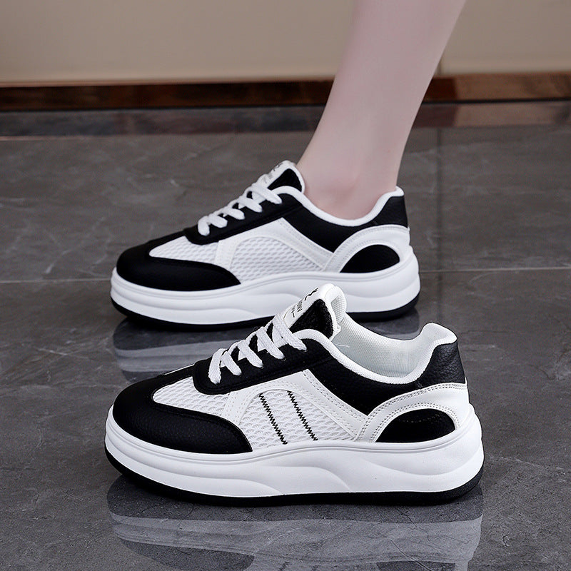 Damen Sportliche Sneakers mit atmungsaktivem Mesh-Obermaterial und bequemer Dämpfung EB