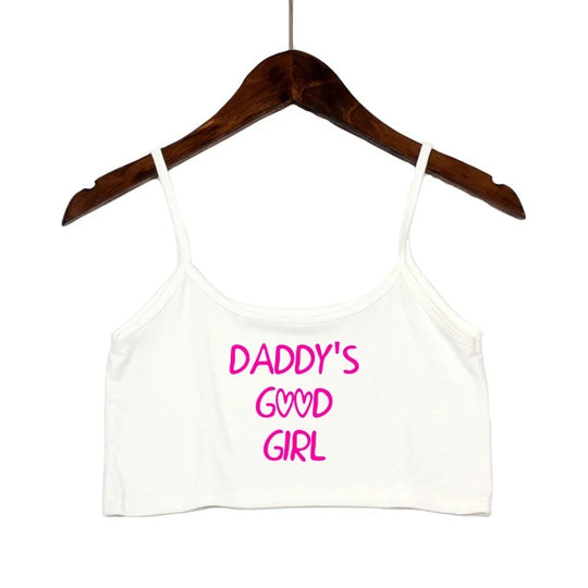 Damen modisches Crop-Top mit verzierten Trägern EB
