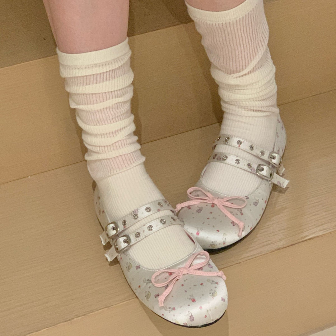 Damen verspielt verzierte Ballerinas EB