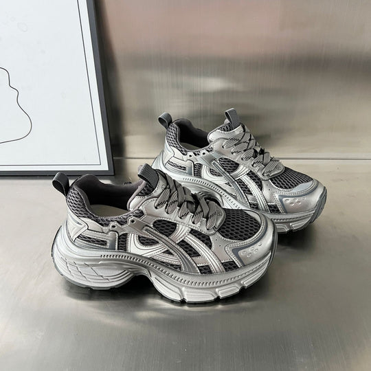 Damen Sportliche Laufschuhe mit atmungsaktiver Mesh-Oberfläche und innovativer Dämpfungstechnologie EB