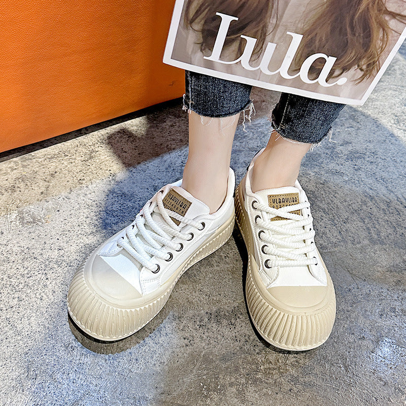 Damen Sneakers mit rutschfester Sohle und extra dicker Profilsohle EB