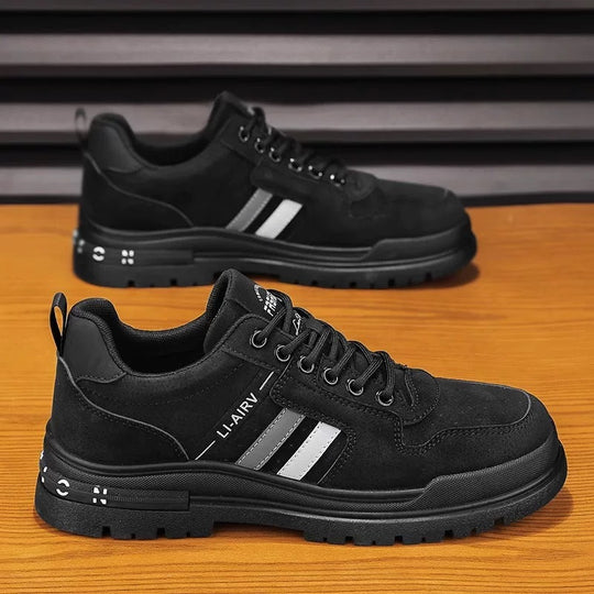 Damen Sportliche Sneakers mit rutschfester Sohle und verstärktem Fersenbereich EB