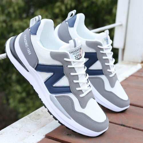 Damen Bequeme Sneakers mit atmungsaktivem Mesh und flexibler Sohle EB