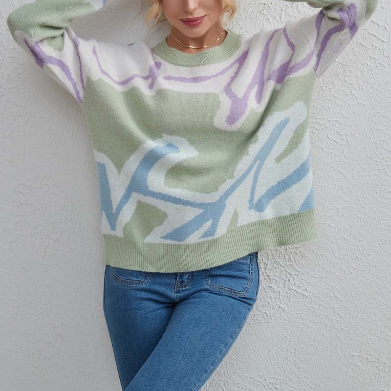 EB | Pullover mit Farbblock