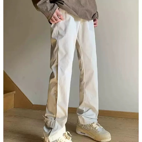 Herren modische Freizeit-Hose mit lässigem Schnitt EB