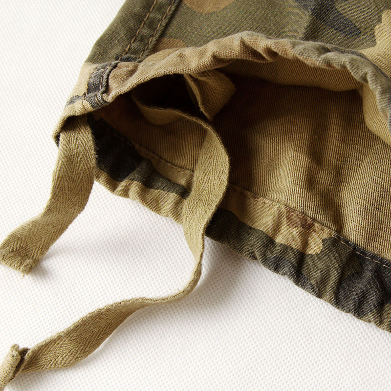 Herren Cargo-Hose mit elastischem Bund und vielseitigen Taschen EB