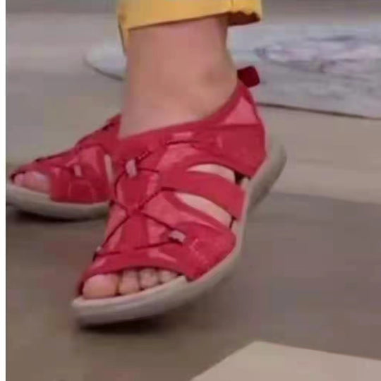 Damen Atmungsaktive Freizeit-Sandalen mit verstellbarem Riemensystem EB