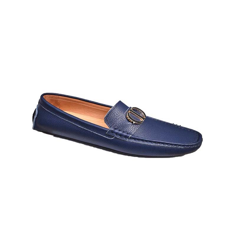 Damen Mokassins aus feinem Leder mit eleganter Applikation EB