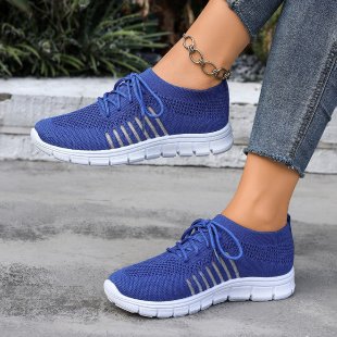 Damen Sportliche Komfort-Sneaker mit atmungsaktivem Obermaterial EB