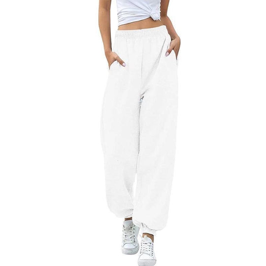 Damen nan gemütliches Lounge-Jogginganzug-Set mit Oversize-Hoodie und elastischer High-Waist Jogginghose EB