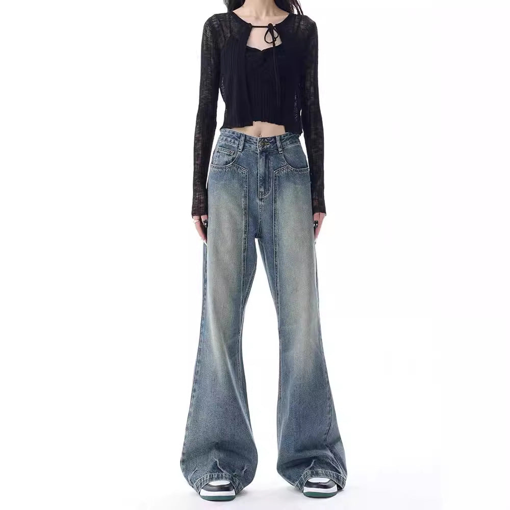 Damen Flared Jeans im modernen High-Waist Schnitt EB
