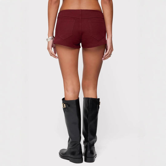 Damen modisches gestreiftes Crop-Top mit weitem Schnitt und lässigem Stil EB