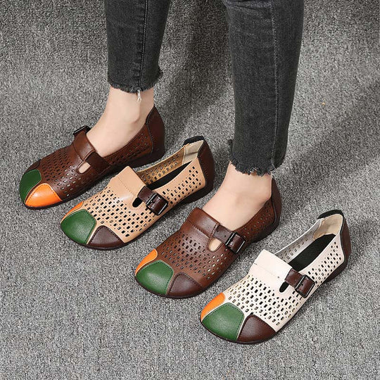 Luftige Damensandalen mit Schnalle – Zoë EB