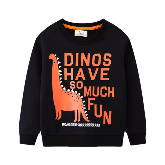 Jungen Sweatshirt mit coolem Dinosaurier-Design EB