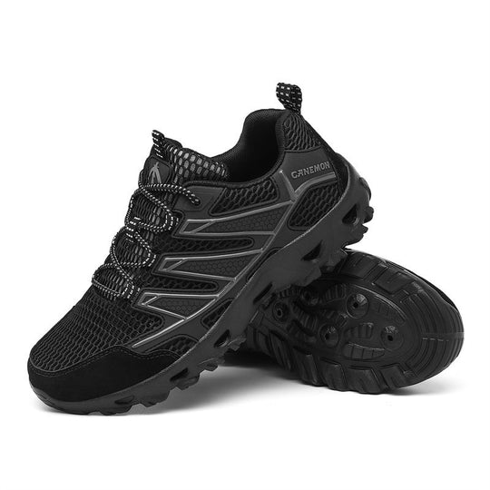 Damen Sportliche Outdoor-Sneaker mit atmungsaktiver Mesh-Oberfläche und rutschfester Sohle EB