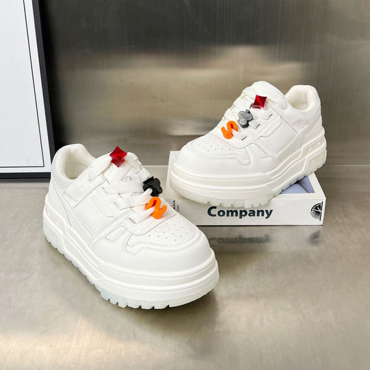 Damen Sportliche Chunky Sneakers mit innovativem Schnürsystem und hohem Komfort EB