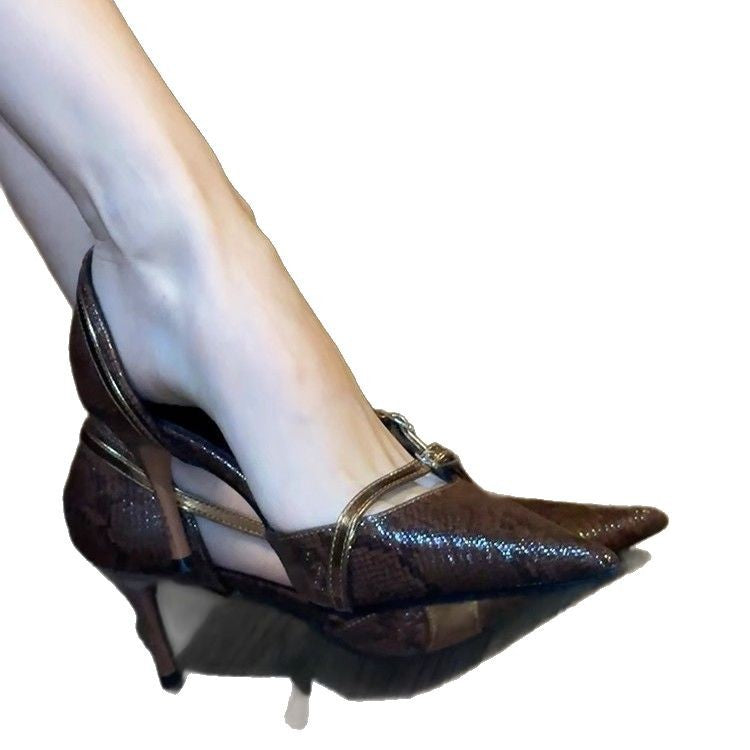 Damen Slingback Pumps mit elegantem Detail EB