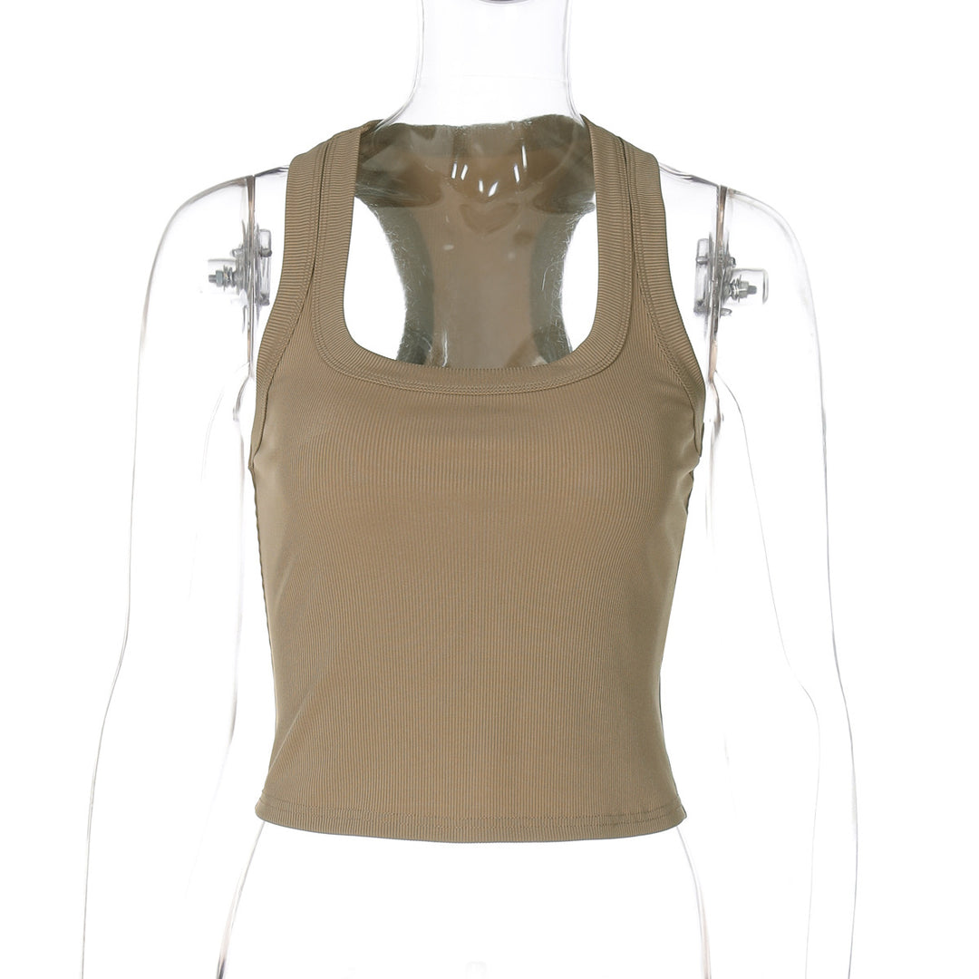 Damen Sportliches Crop-Top EB