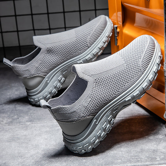 Damen Atmungsaktive Slip-On Sneakers mit ergonomischer Dämpfung EB