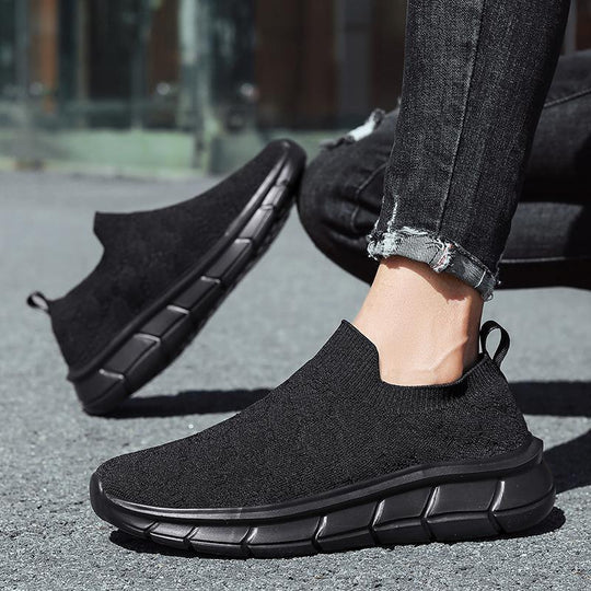 Damen Slip-On Laufschuhe mit atmungsaktivem Obermaterial EB